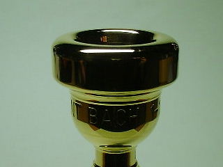 バック 中古トランペットマウスピース 1-1/2C 24スロート