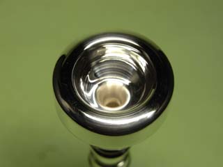 バックカスタム 中古トランペットマウスピース 2C-25- 57バックボア