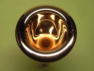シルキー 中古トロンボーンマウスピース 52太管用ピンクGP