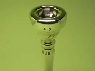 ボブリーブス 中古トランペットマウスピース 43S 5