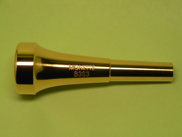 Monette モネット トランペットマウスピース B3S3/82 P GP