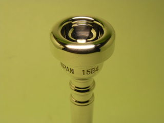 トシカメヤマ トランペットマウスピース 15B4NJ 楽器・機材